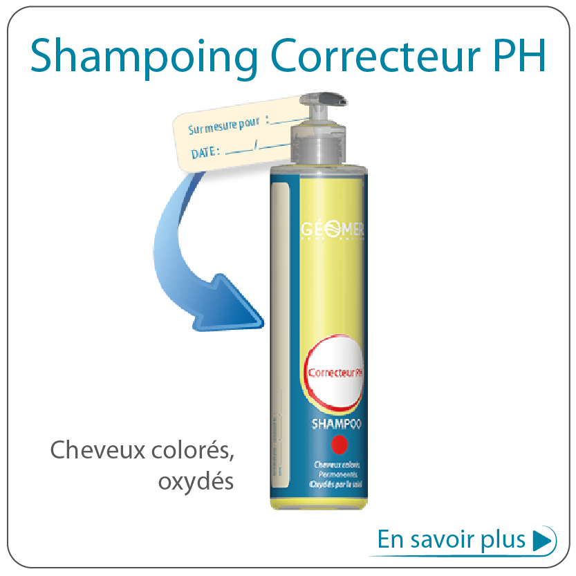 shampoing correcteur pH Géomer 